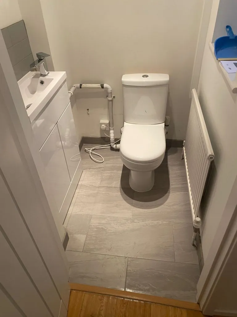 Cloakroom installation in rickmansworth