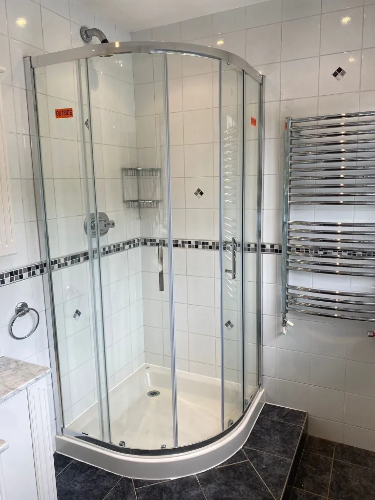 Shower room installation in Rickmansworth