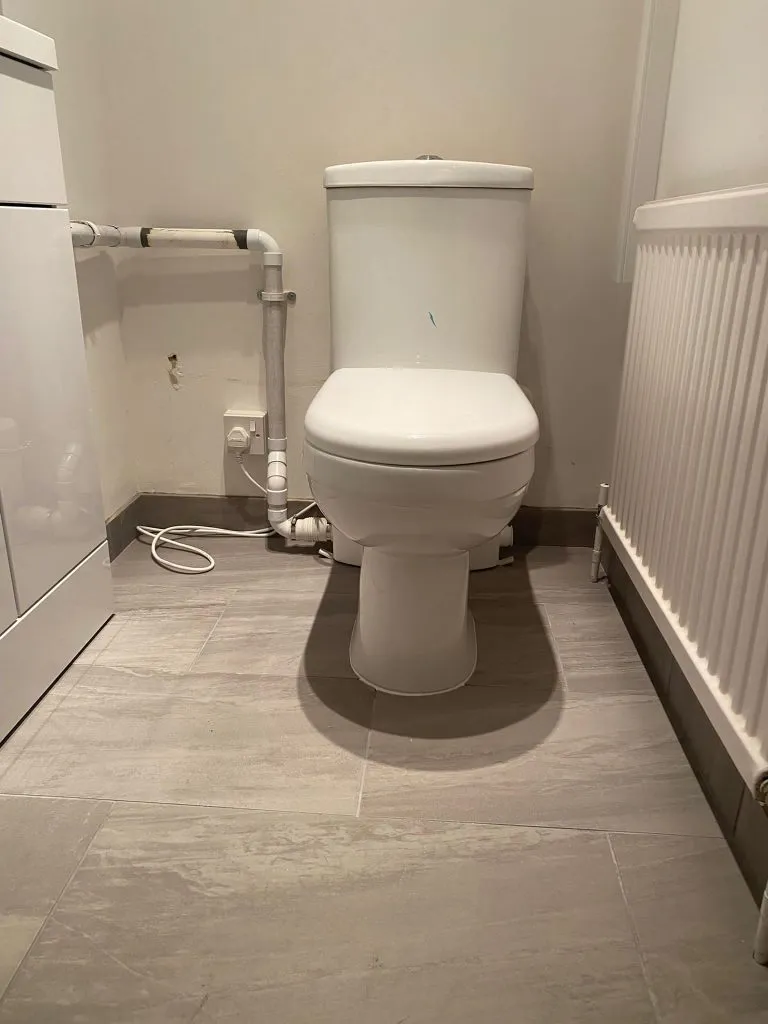 Toilet installation in Rickmansworth