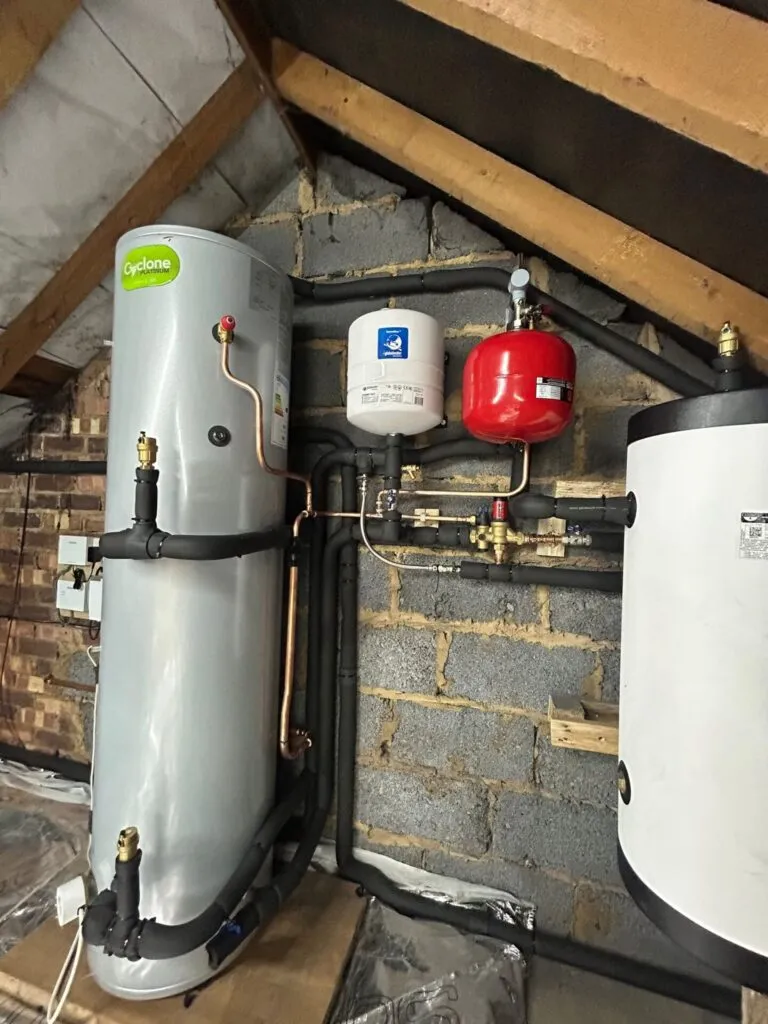 Vaillant AroTherm Plus 5kW with 250L Joule Cylinder High Gain - Heating Engineer in Rickmansworth