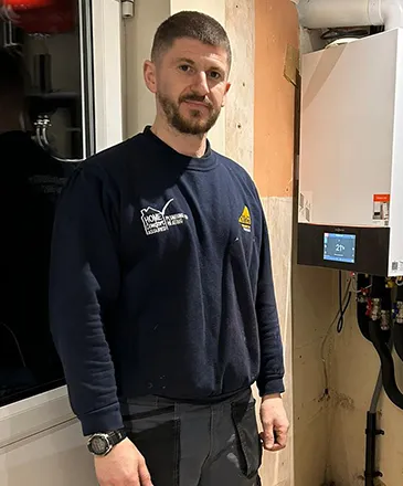 Elis Harizi, Director and plumbing & heating engineer at Home Comfort Assured